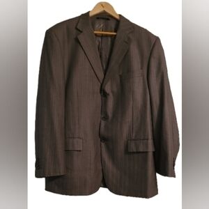 80% Wool 20% Silk Men's F. R. Tripler Suit Coat 44R